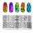 Placa de Carimbo de unhas – Textura PYJ036