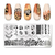 Placa de Carimbo de unhas – Animal Print PYJ054