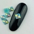 Pedraria de Unha, Quadrado Azul Claro AB 4mm - 50pcs - comprar online