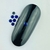 Pedraria de Unha, Strass Similar a Cristal Azul Bic 2mm – 100pcs