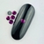Pedraria de Unha, Strass Similar a Cristal Fucsia 3mm – 100pcs - comprar online