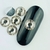 Pedraria de Unha, Strass Similar a Cristal Grafite 6mm – 20pcs - comprar online