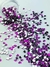 Pedraria de Unha, Coração Roxo Claro 3mm - 50pcs - comprar online