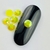 Pedraria de Unha, Strass Nude AB Amarelo 5mm - 50pcs