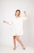 VESTIDO CAMISERO LILI BLANCO - comprar online