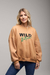 BUZO WILD STATION CAMEL - comprar online