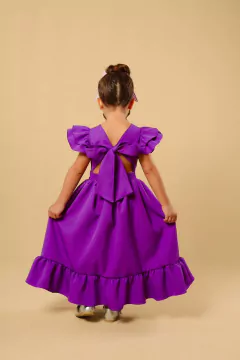 Vestido de Luxo Midi Roxo - loja online