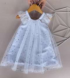 Vestido constelação- branco - comprar online