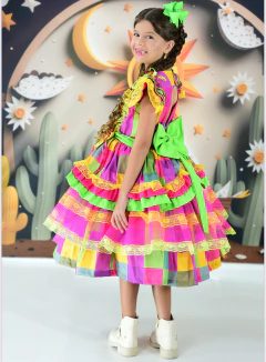 Vestido super luxo - Olha o túnel na internet