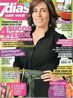 7 dias com você Nº 555 - Glória Pires