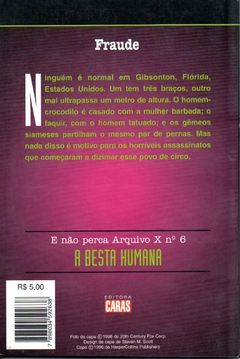 Arquivo X 5 Fraude - Darin Morgan - comprar online