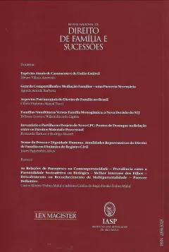 Revista nacional de direito de família e sucessões - Lex Magister - comprar online