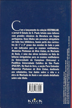 Memórias Póstumas de Brás Cubas - Machado de Assis - comprar online