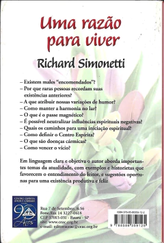 Uma razão para viver - Richard Simonetti - comprar online