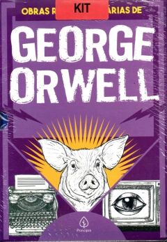 Obras revolucionárias de George Orwell - Box com 3 livros