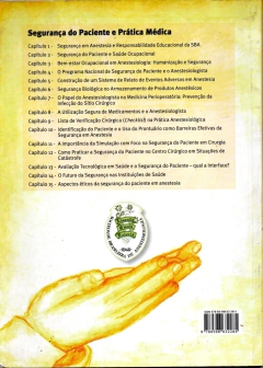 Segurança do paciente e prática médica - Sociedade Brasileira de Anestesiologia - comprar online