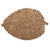 ALFOMBRA 80cm FIBRAS NATURALES HOJA - comprar online