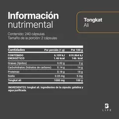 TONGKAT ALI 240 CÁPS - buy online
