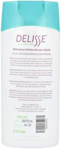 Gel Intimo de uso diario Delisse (Aloe Vera) - comprar en línea