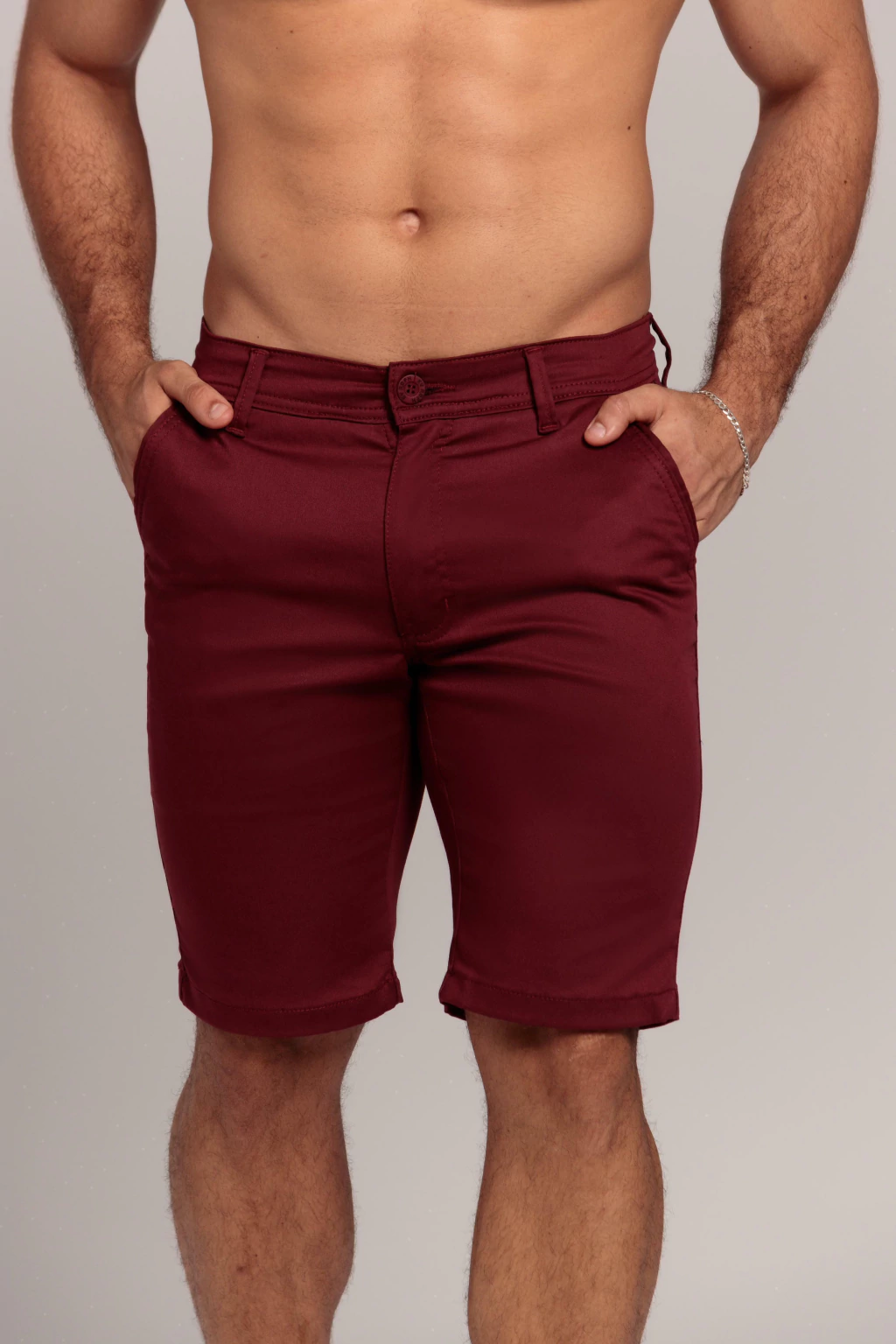 BERMUDA ESPORTE FINO TEC. LITO - VINHO