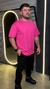 Blusa Oversized Algodão - Pink - comprar online