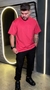 Blusa Oversized Algodão - Vermelho