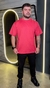 Blusa Oversized Algodão - Vermelho - comprar online