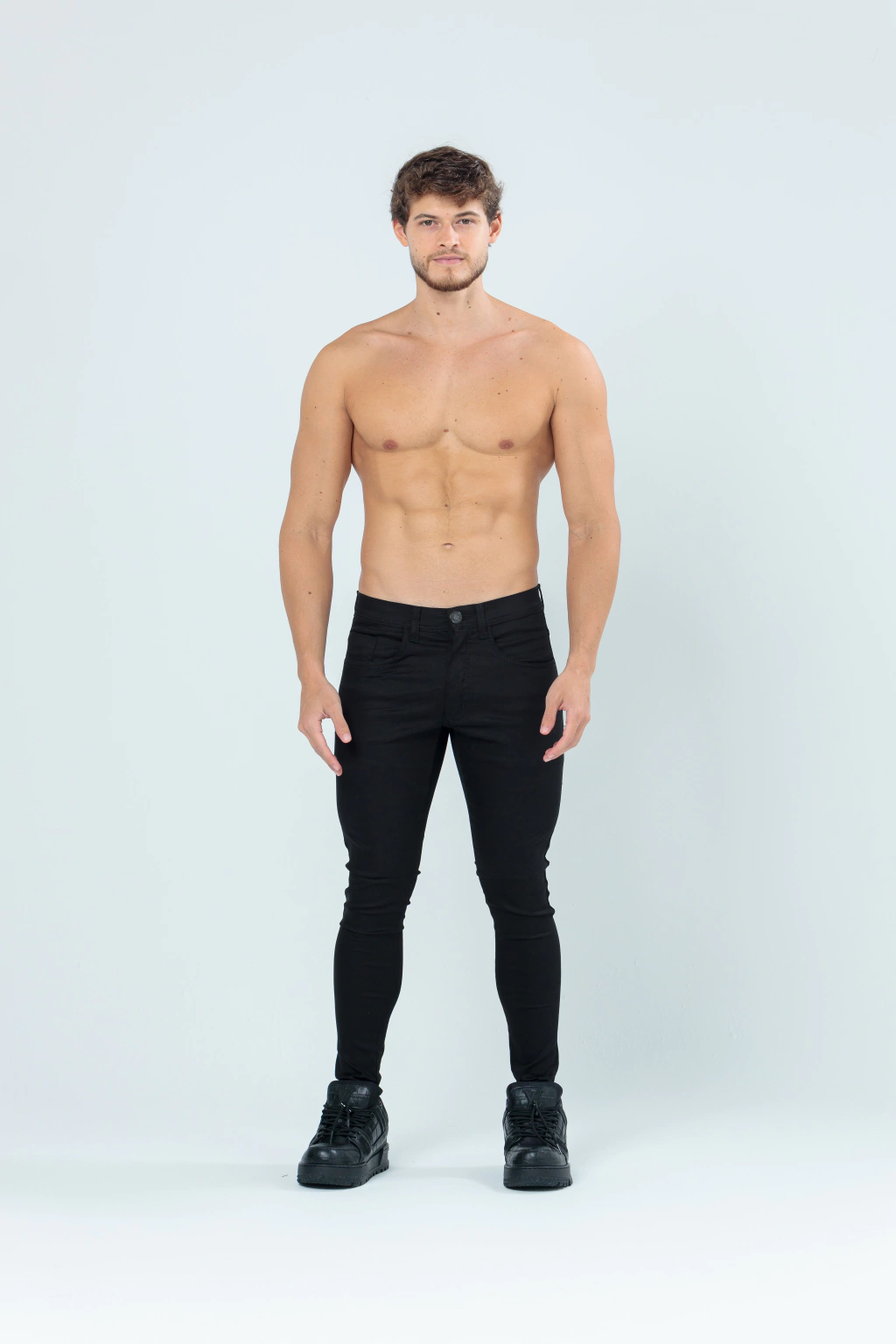 CALÇA SKINNY LITO CANO PRETA ALFAIATARIA