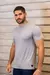 T SHIRT BÁSICA CINZA
