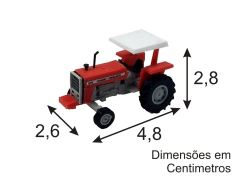 Imagem do 010 MINIATURA TRATOR MF 275 - ESCALA 1/87 (HO)