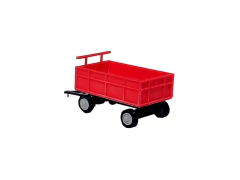 012V CARRETA GRANELEIRA VERMELHA - ESCALA 1/87 (HO) na internet