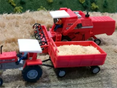 012V CARRETA GRANELEIRA VERMELHA - ESCALA 1/87 (HO) - comprar online