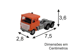 062 CAMINHAO SCANIA LKS141 TRUCK - ESCALA 1/87 (HO) - loja online