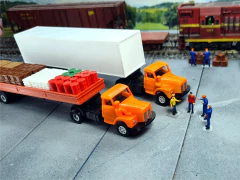 091 SCANIA L110 CAVALO MECANICO TOCO - ESCALA 1/87 (HO) na internet