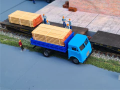 Imagem do 118 FNM D-11.000 CARGA SECA TOCO AZUL - ESCALA 1/87