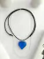 COLLAR / CHOCKER CORAZÓN AZUL BCO302