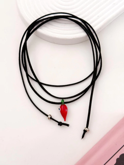 CHOKER GAMUZA AC793 - comprar online