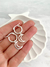 Combo Aros Acero Blanco x10 PA01 en internet
