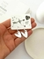 Pack Argollas Dijes Acrilico PLateados x5 PA25 - comprar online
