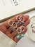 Pack Aros Acero Blanco x10 PA09 - comprar online