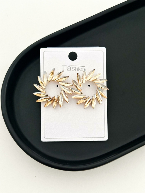 ARO GEMA GE88 BASE DORADO