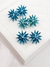 PACK X3 AROS GEMAS NUEVA COLECCION PA462 - Acero Blanco