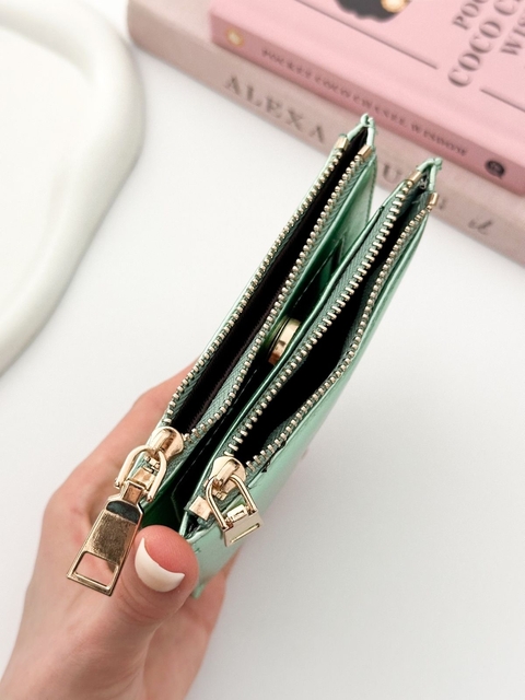 BILLETERA 125072 B33 VERDE