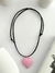COLLAR CORAZÓN BCO318 ROSA