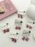 Pack Argollas Dijes Acrilico x3 PA24 - Acero Blanco