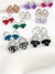 PACK X10 AROS GEMAS NUEVA COLECCION PA464 - Acero Blanco