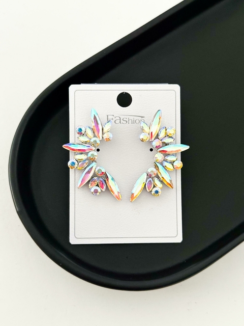 ARO GEMA GE208 BASE PLATEADO