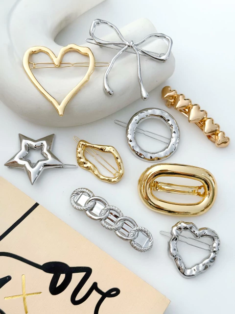 PACK x3 HEBILLAS SURTIDAS PA483 - comprar online