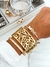 PACK X3 PULSERA/BRAZALETE DORADO PA409