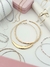 Imagen de PACK X3 GARGANTILLA RIGIDA ACERO DORADO PA405